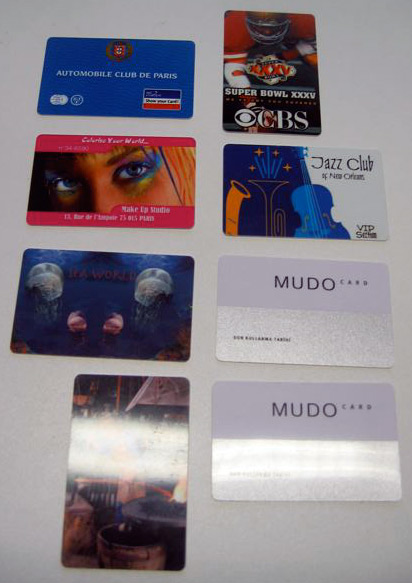 Plastic cards
