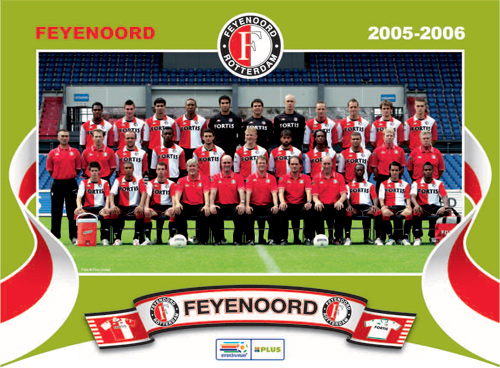 Sets de tables project La Division d'Honneur des Pays-Bas: Feyenoord