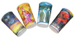 Drink containers with moving 3D images 300 ml